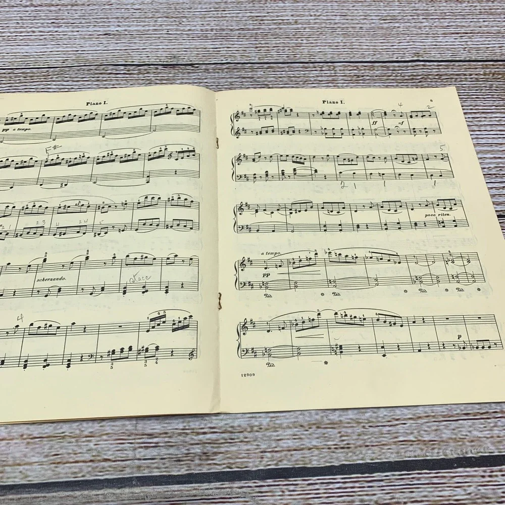 Gurlitt Rondo‎ in D Op 175 No 1 Sheet Music for Two Pianos Four Hands Schirmer